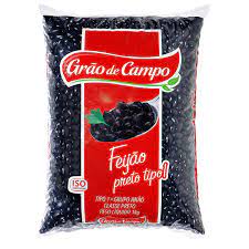 Feijão Preto Grao de Campo 1kg