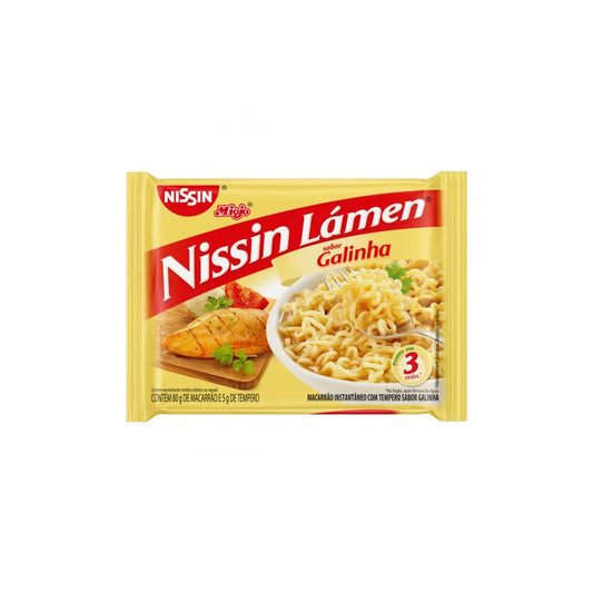 Miojo Nissin Lamen Galinha 80g