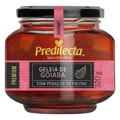 Geleia de Goiaba com Pedacos de Frutas Predilecta 320g