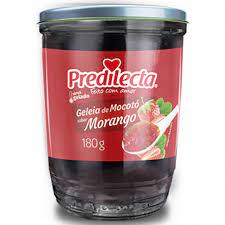 Geleia de Mocoto sabor Morango Predicleta 180g