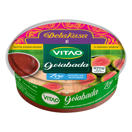 Goiabada  Zero Acucar Vitao 270g