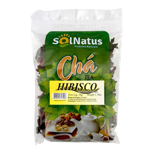 Chá de Hibisco SolNatus 50g