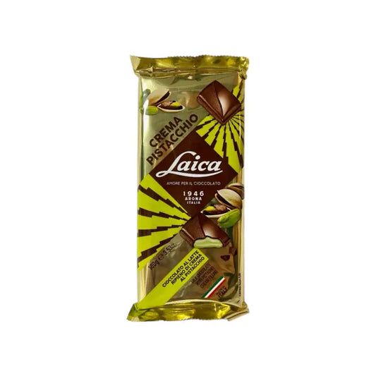 Chocolate com Crema Pistacchio Laica 100g