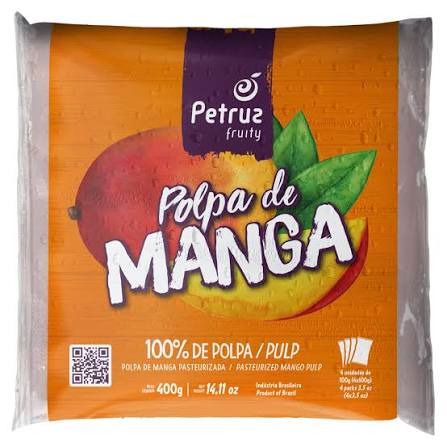 Polpa de Manga Petruz 400g