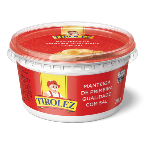 Manteiga Tirolez com Sal 200g