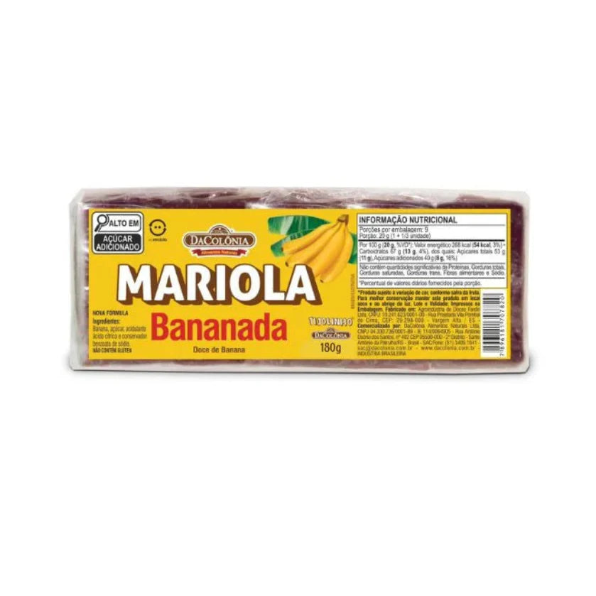Mariola Bananada Da Colonia 180g