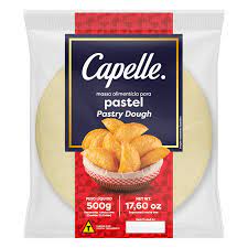 Massa de Pastel Redonda Capelle 500g