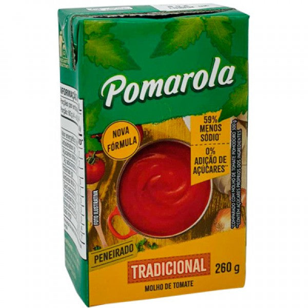 Molho de Tomate Pomarola TetraPack 260g