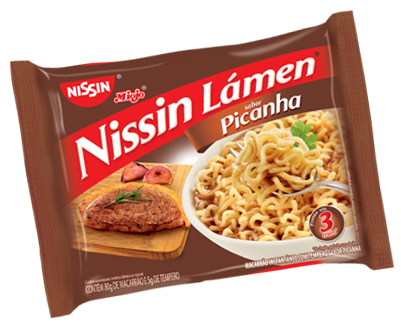 Miojo Nissin Lamen Picanha 85g