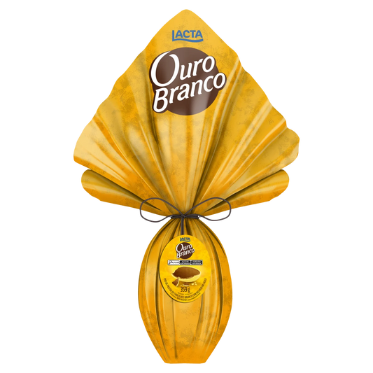 Ovo de Páscoa Lacta Ouro Branco 359g