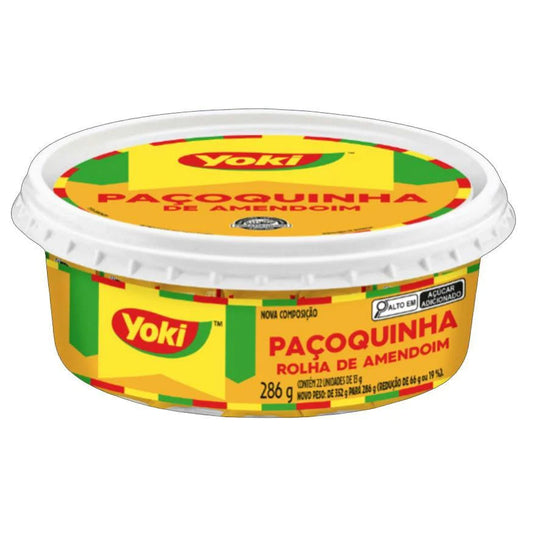 Yoki Pacoquinha Rolha Embalada 286g