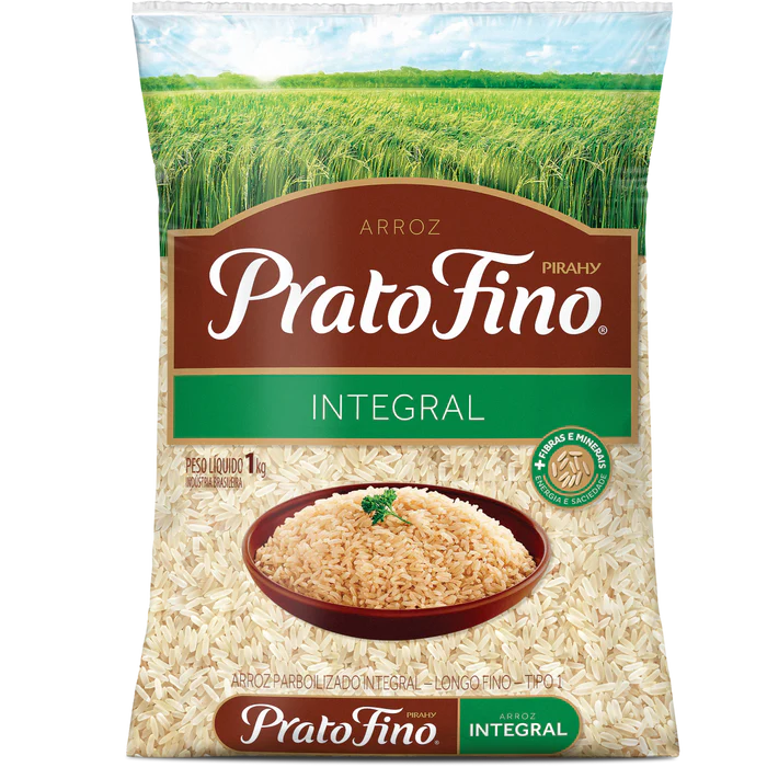 Arroz Integral Prato Fino 2lb 1kg