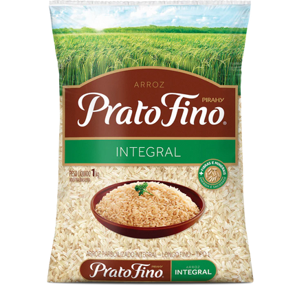 Arroz Integral Prato Fino 2lb 1kg