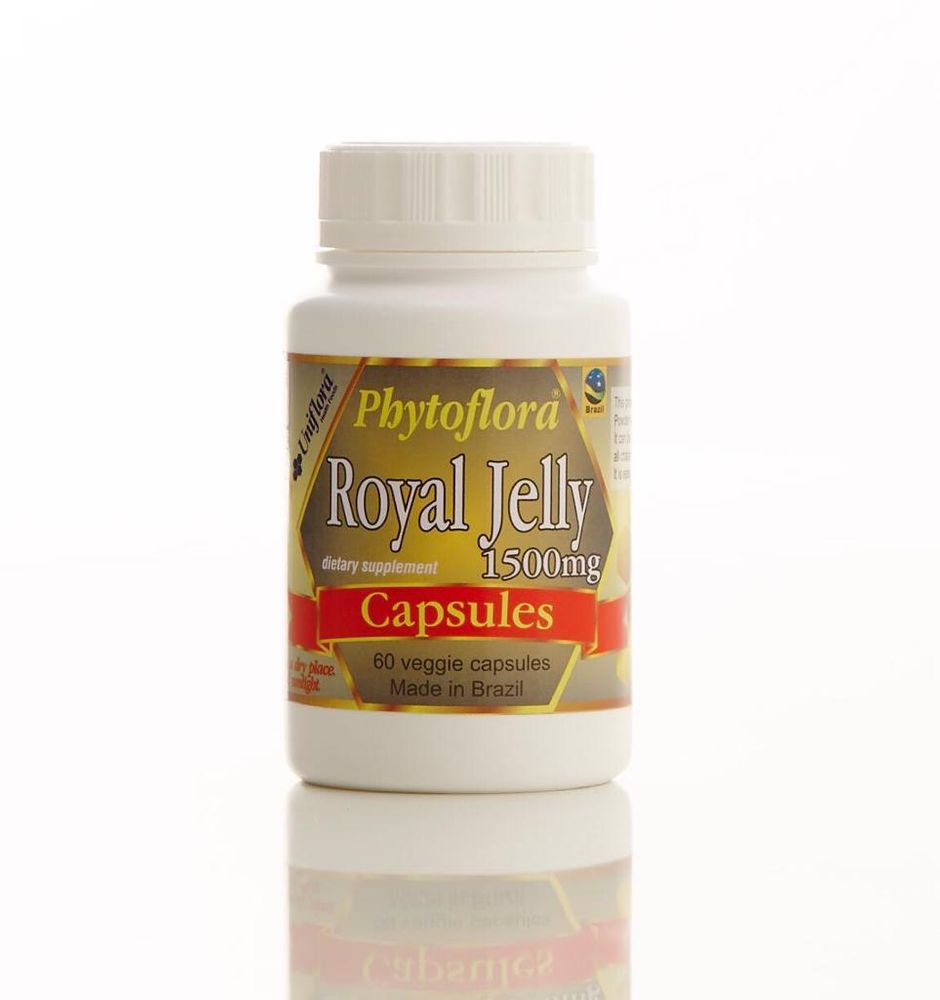 Royal Jelly em Capsula Phytoflora 1500mg 60 unids