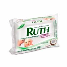 Sabao de Coco Ruth cuidado 100g