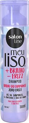 Shampoo Brilho do Diamante Meu Liso Salon Line 300ml