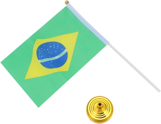 Bandeira de Mesa com Suporte - Desk Flag 1 unidade