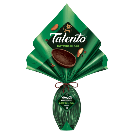 Ovo de Pascoa Garoto Talento Castanha do Pará 350g