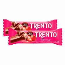 Chocolate Trento Morango 32g