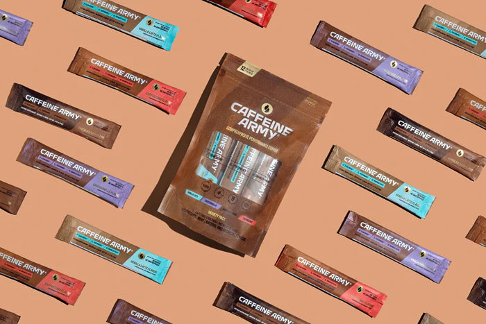 Caffeine Army® (Super Coffee) Variety Pack 12 Stick Packs