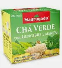 Chá Misto Verde com Gengibre e Menta Madrugada 15g